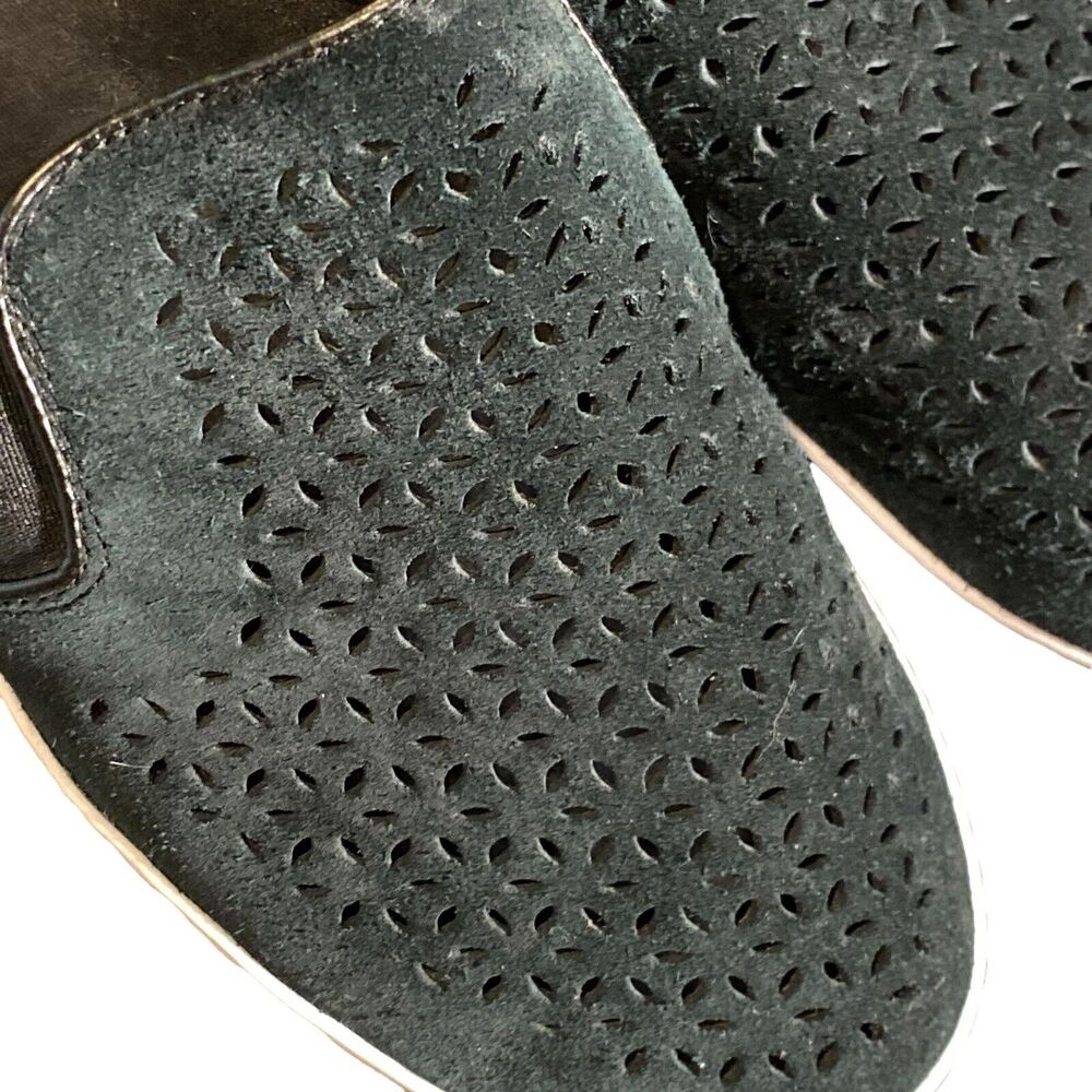 Vionic Kani Suede Slip On Shoes 9.5 Comfort Minimalist Classic Office Lagom Walk - Picture 2 of 11